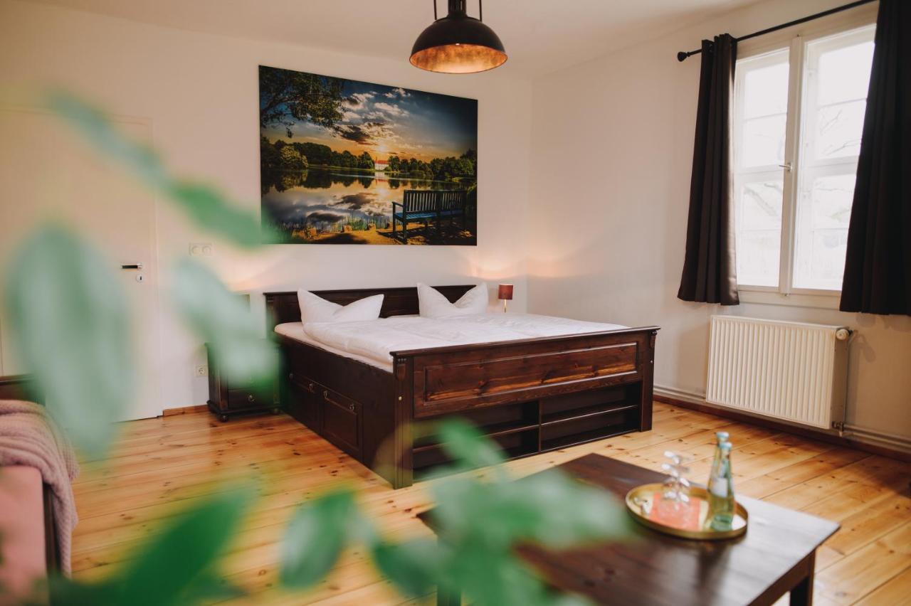 Gasthof Zum Hirsch Hotell Drehna Eksteriør bilde